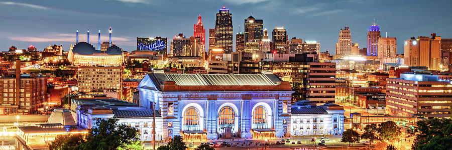Kansas City Skyline at Night